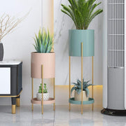 Floor-type Greenery Succulent Flower Pot Shelf High-end Ornaments