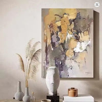 Modern Abstract Hand-painted Oil Painting